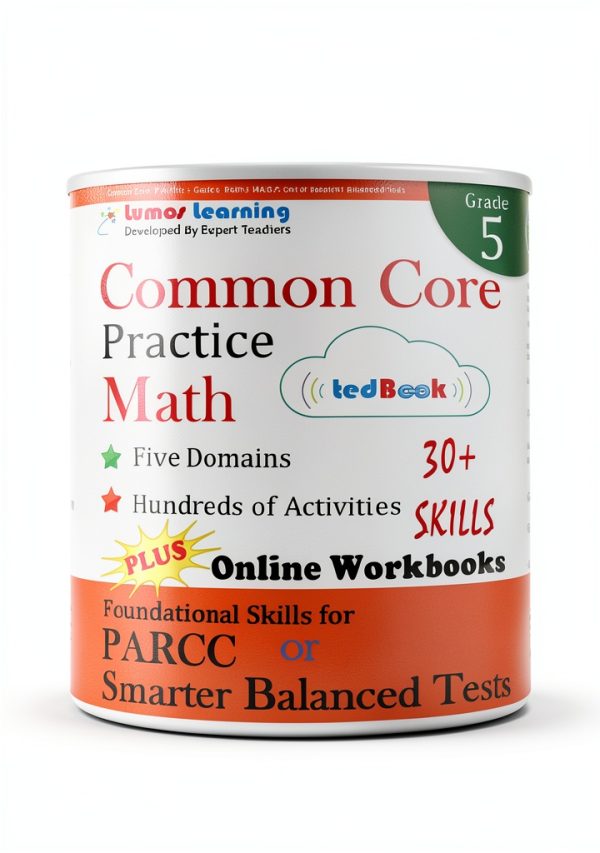 Lumos Learning Math Workbook for 4-6 Grade Level, English, 240 Pages-0