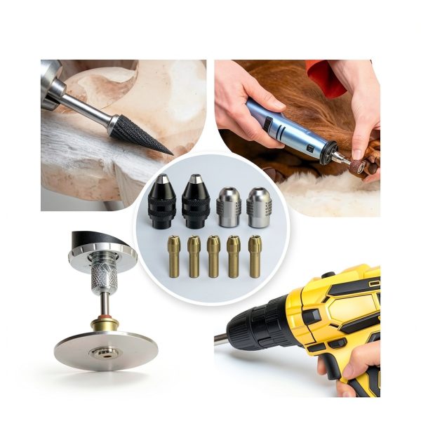Drill Chuck Collet Set FilwW 16PCS 0.8-3.2mm Quick‑Change Adapter-4