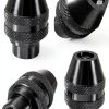 4-Pack 4486 Keyless Drill Chuck for Dremel Rotary Tools – 3-Jaw-0