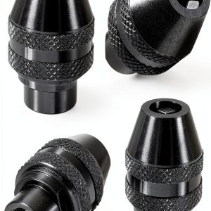 4-Pack 4486 Keyless Drill Chuck for Dremel Rotary Tools – 3-Jaw-0