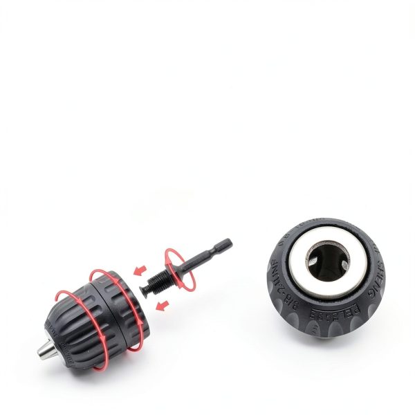 LifCratms 0.8-10mm Keyless Drill Chuck 3/8-24UNF Impact Converter-1