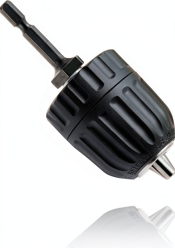 LifCratms 0.8-10mm Keyless Drill Chuck 3/8-24UNF Impact Converter-0