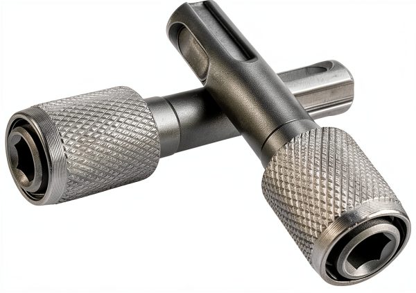 Mesee 5 Pieces SDS-Plus Shank Drill Chuck Adapters SDS PLUS to 1/4" Hex Socket Adapter Converter 1/4 Inch Hex Shank Screwdriver Drill Bit Holder for Electric Hammer Impact Drills-6