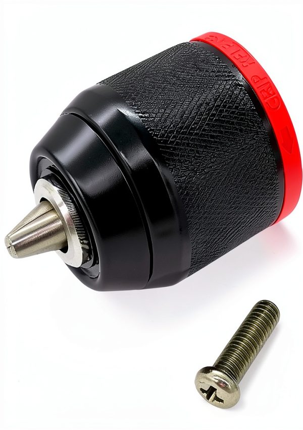 Chuck 766015-4 N454251 Replace for Milwaukee 2407/2608/2504/2606/2701/2607/2702/3404/2503/M18BDD Drill Chuck 1/2-20UNF Mount 1.5-13mm Clamping Capacity-1