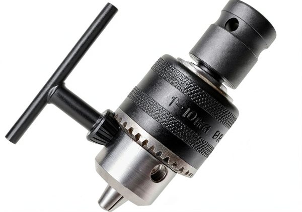 Yakamoz 1.5-10mm 1/16" - 3/8" Capacity Key Drill Chuck for Air Impact Wrench Converter Conversion Tool | 1/2 Inch Socket Square Female Adapter-1