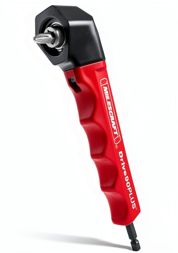 Milescraft Drive90PLUS Impact Ready Right Angle Drill Attachment-0