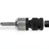 2 PCS impact wrench adapter quick-release Design Upgraded to Heavy-Duty Thickness 1/2 Square Drive to 1/4 Hex Female Socket, Impact Drill Adapter, CrMo Steel-3