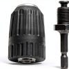 Biaungdo 1/2" Keyless Drill Chuck Adapter 2.0-13mm Hex Shank for-2
