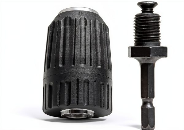 Biaungdo 1/2" Keyless Drill Chuck Adapter 2.0-13mm Hex Shank for-2